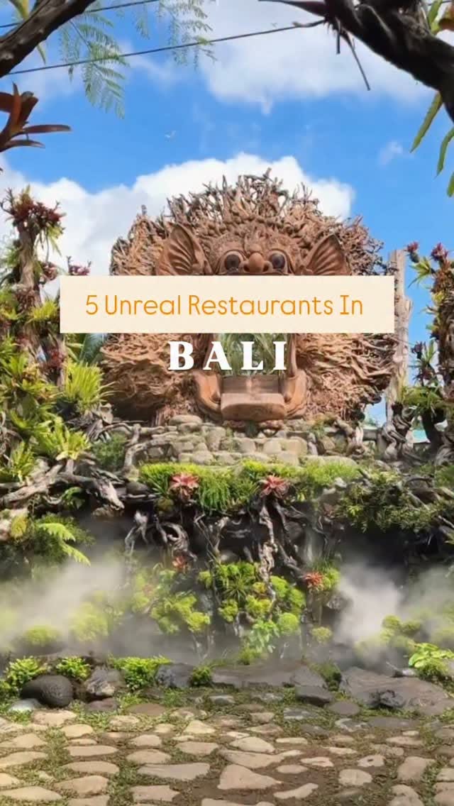 Bali's Unique Restaurants With Incredible Ambiance