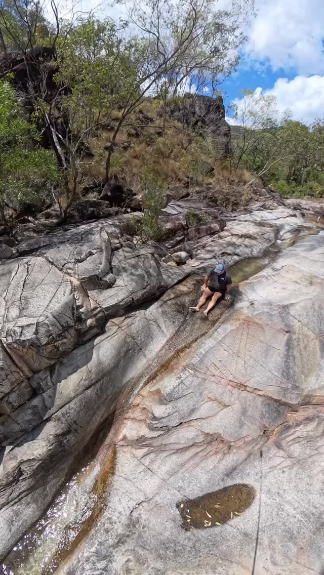 Natural Rock Slides and Water Holes