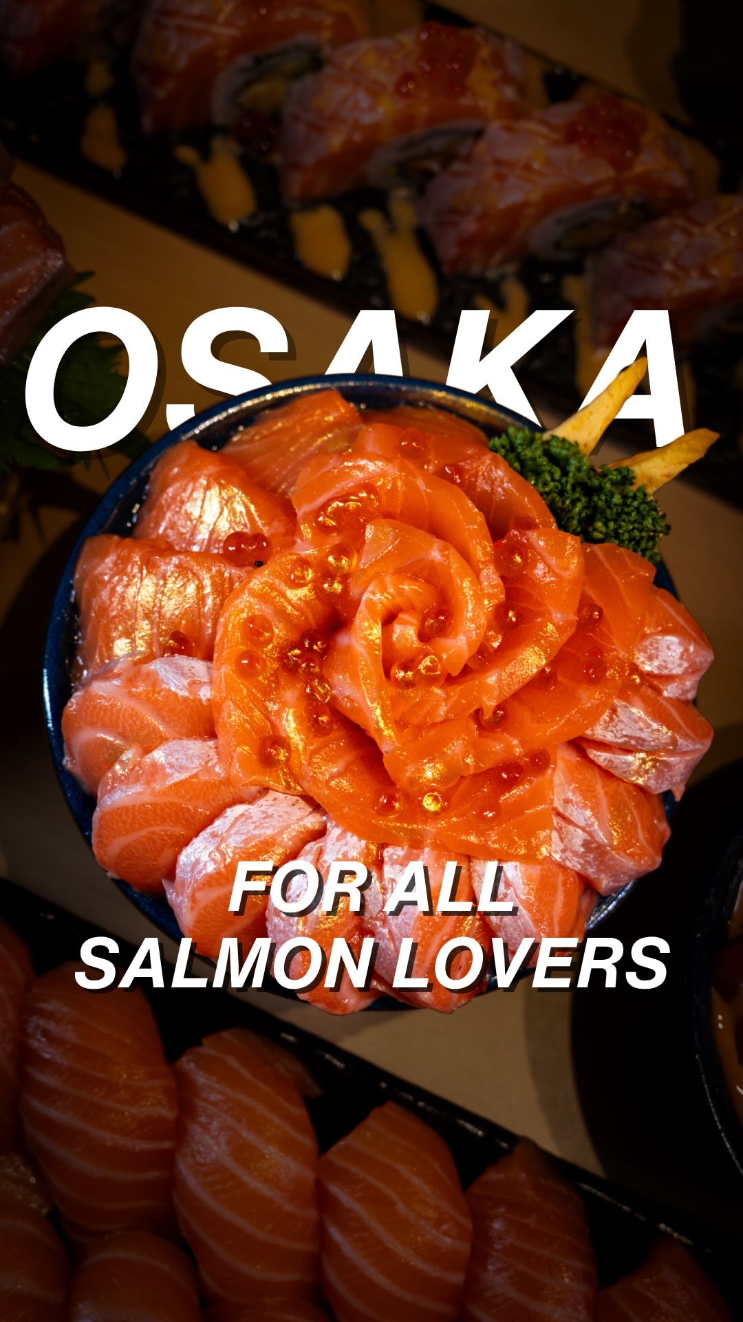 Osaka's Salmon Kat Namba Seafood Bowls