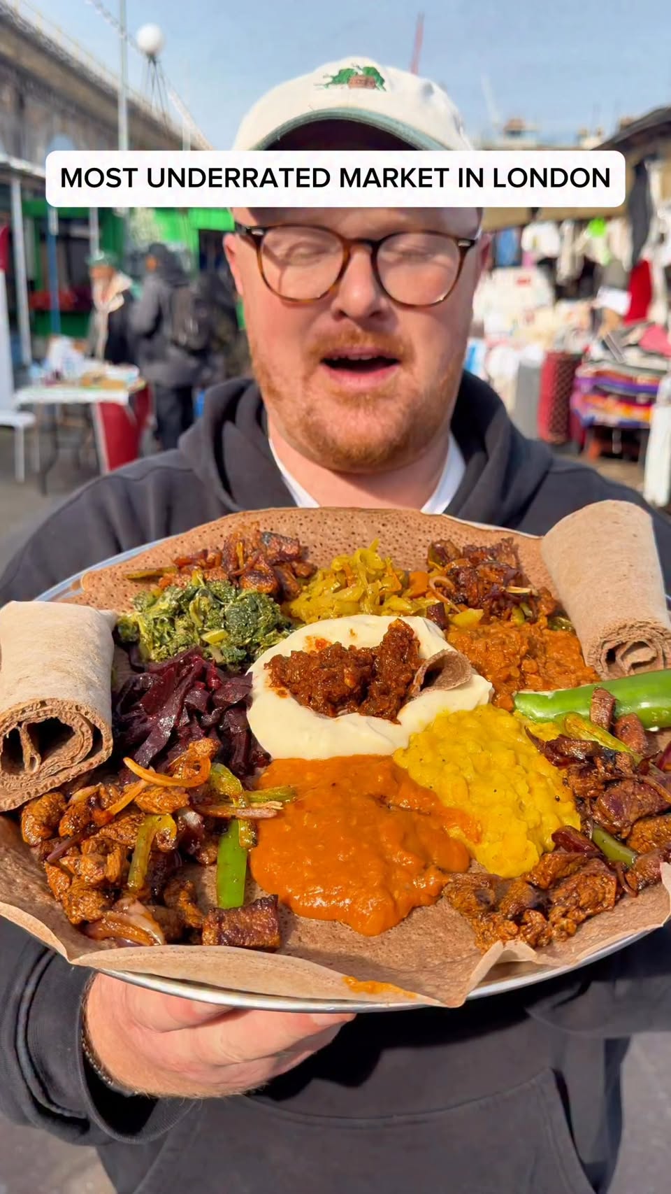 London's Underrated Market Offers Global Street Food