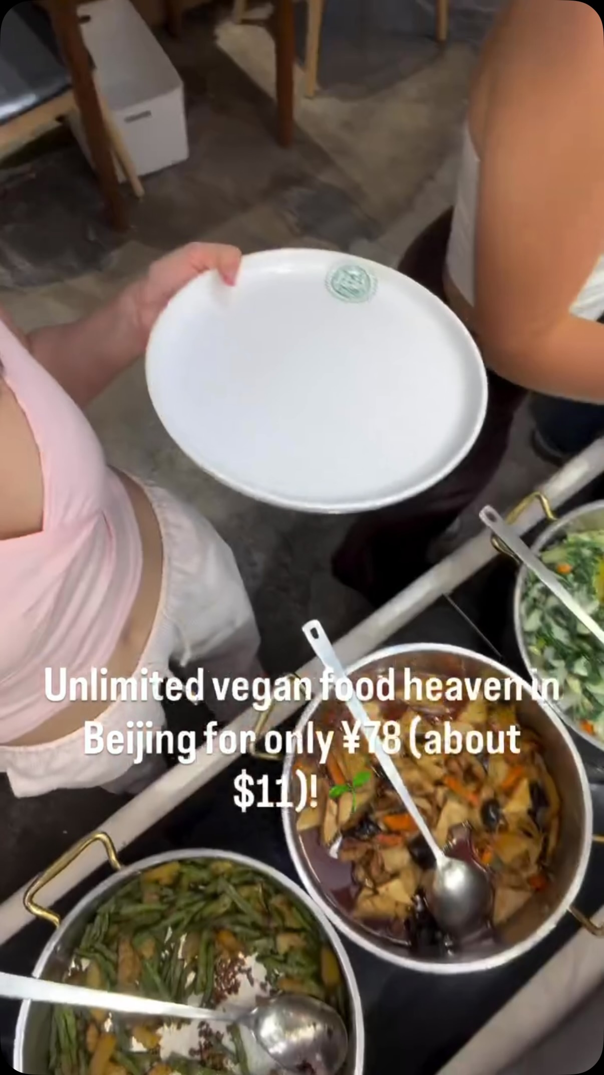 Beijing's Unlimited Vegan Buffet Delights