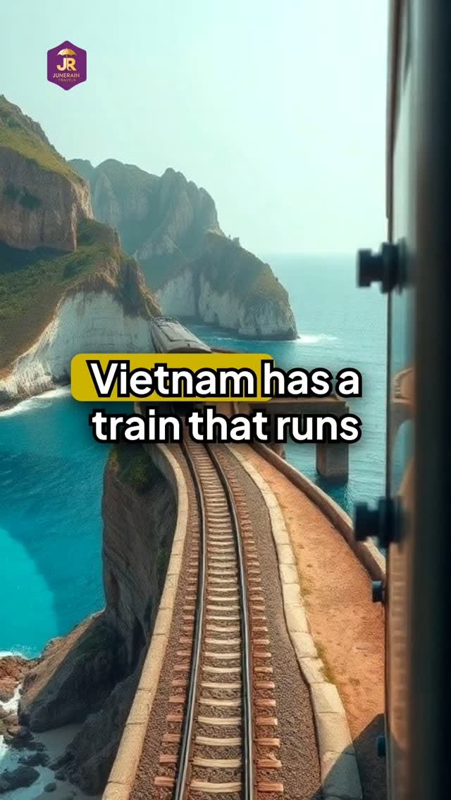 Scenic Train Journey Through Vietnam's Coastal Wonders