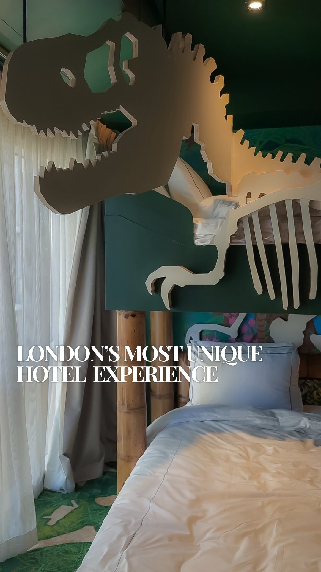 London Hotels: Dinosaur Fun, Pan-Asian Eats, Wellness
