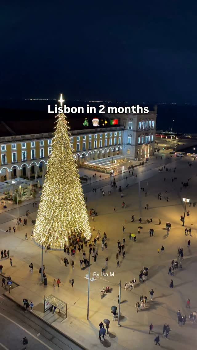 Lisbon's Festive Christmas Squares and Streets