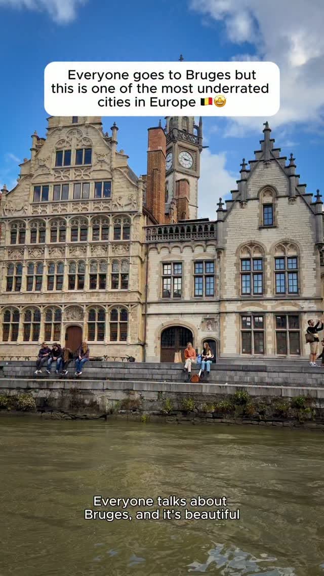 Ghent's Medieval Charm and Lively Streets