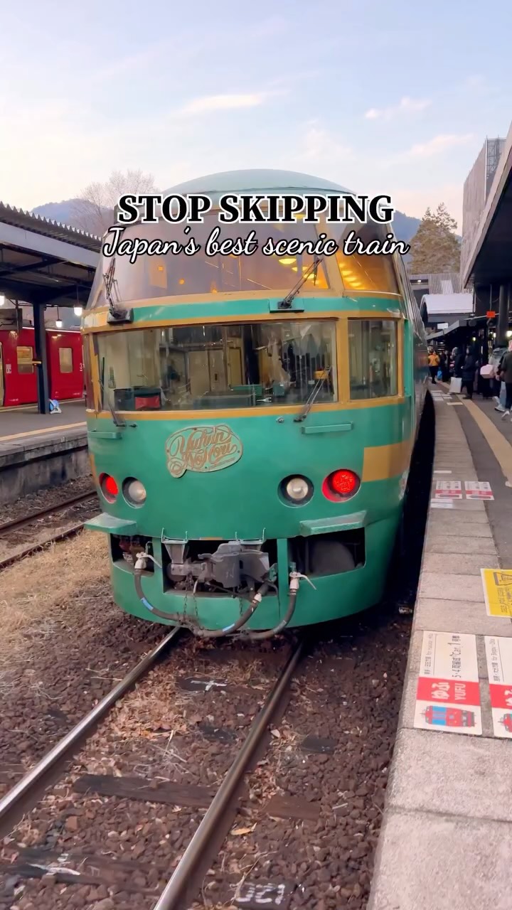 Scenic Train Journey Through Kyushu's Cities