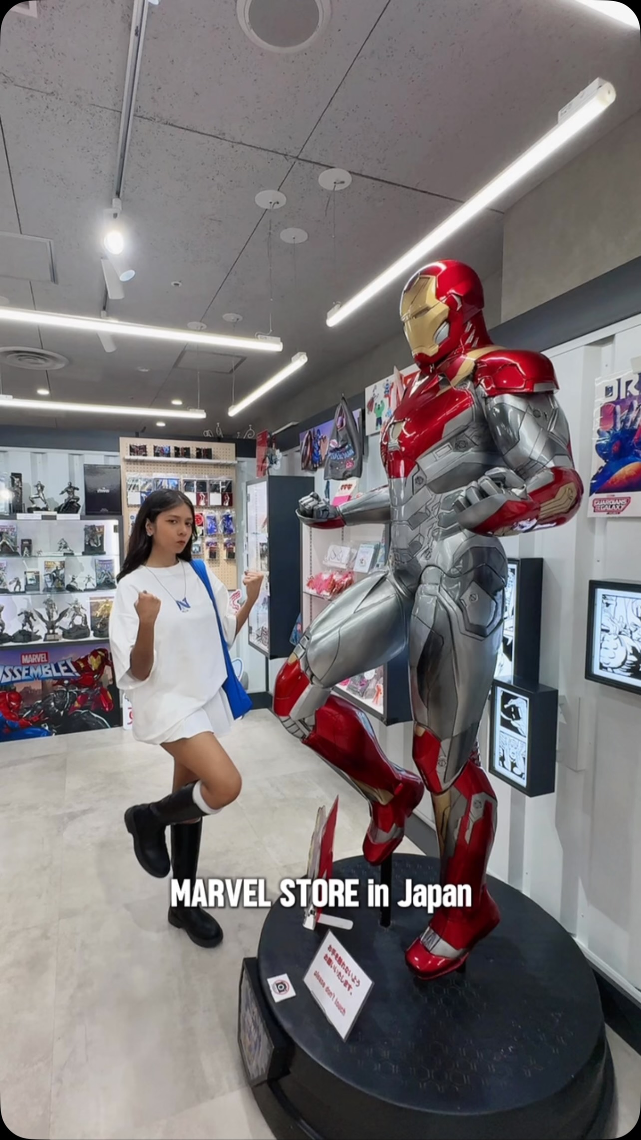 Marvel Store Merchandise At Sunshine City