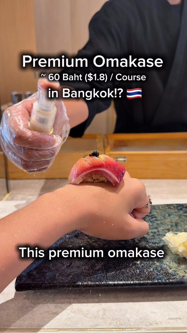 Affordable Omakase Experience In Bangkok