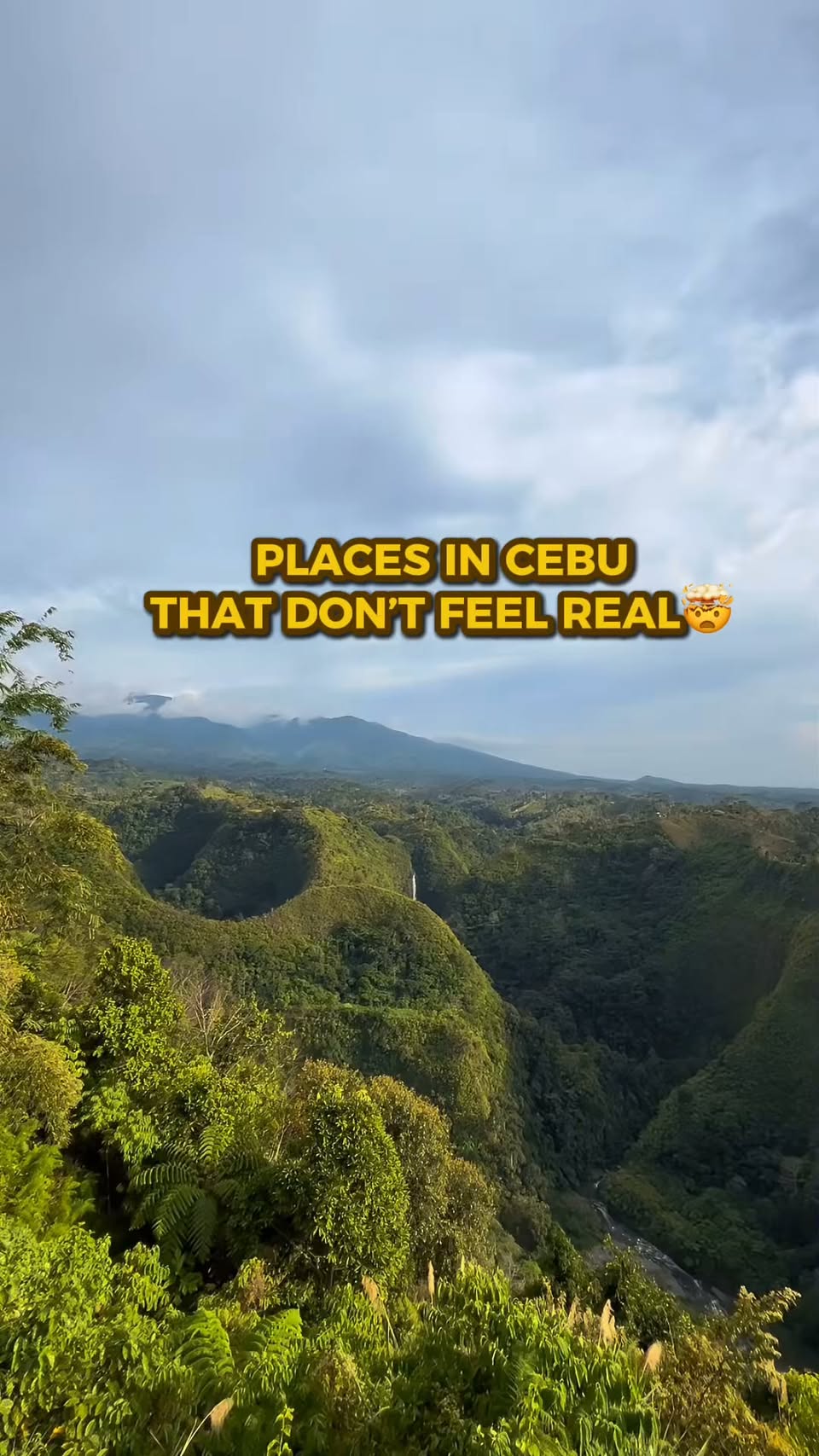 Cebu's Natural Wonders: Waterfalls and Islands