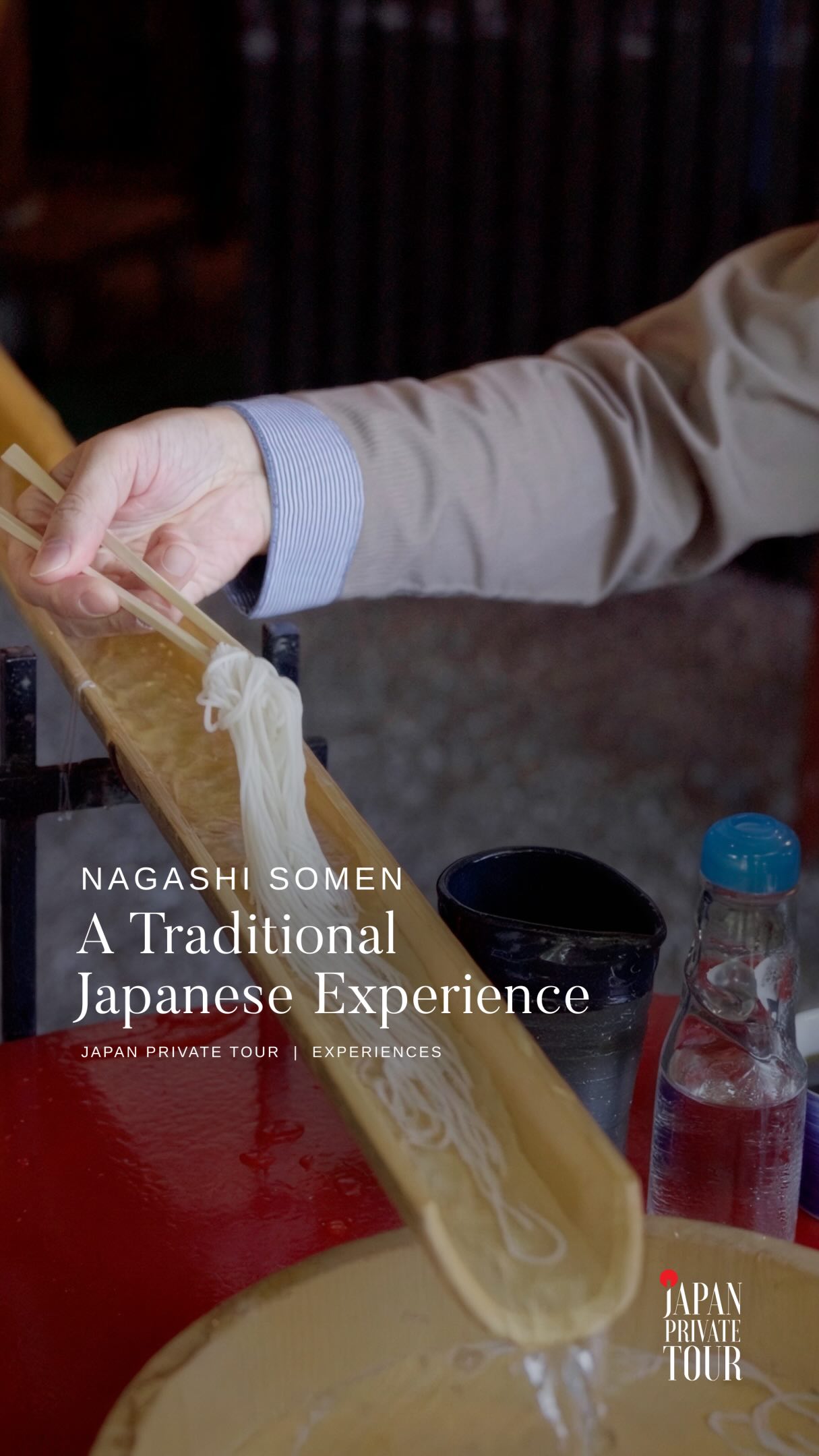 Nagatoro's Refreshing Flowing Somen Noodle Experience