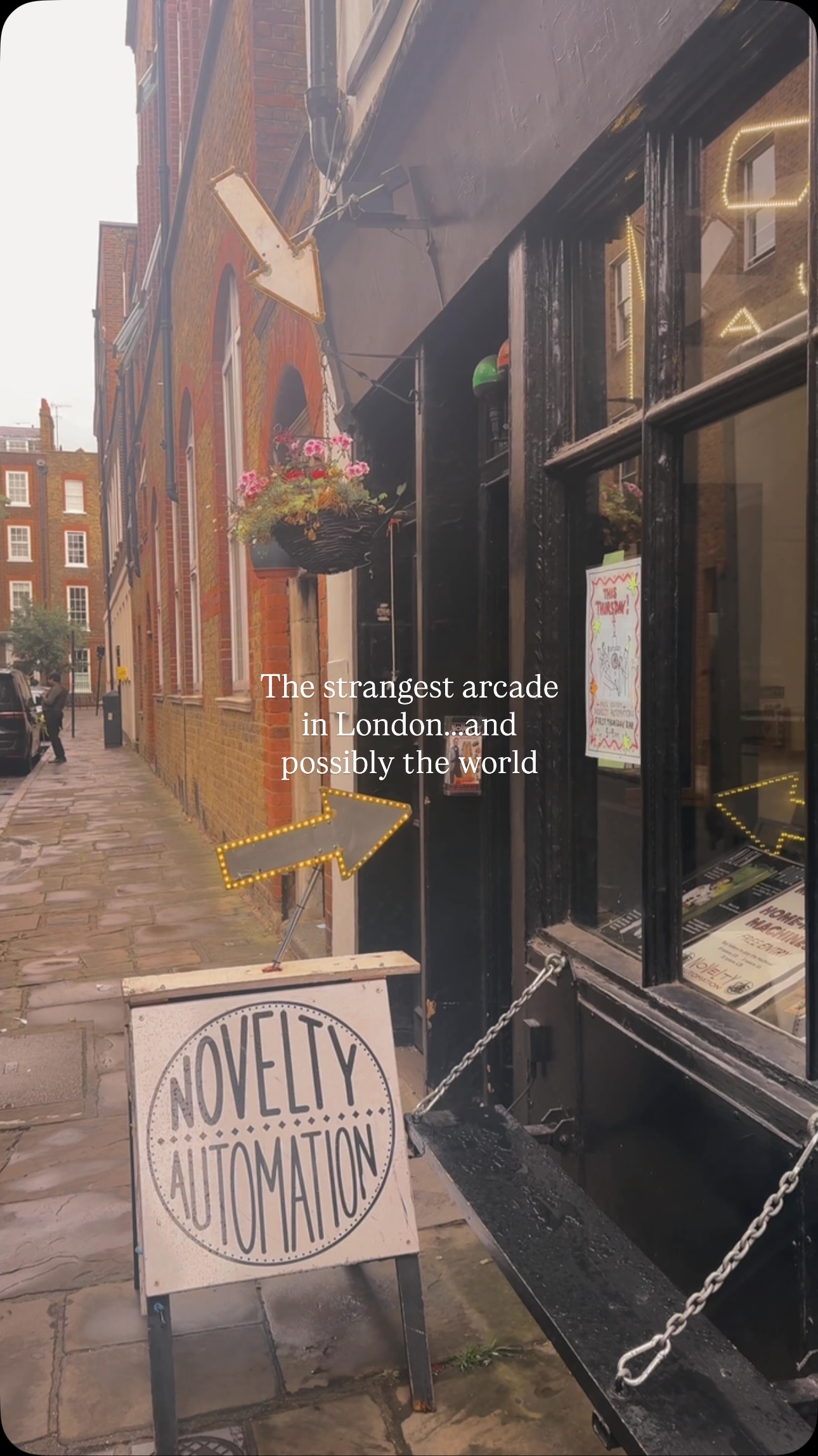 London Arcade Features Hand-Built Humorous Machines
