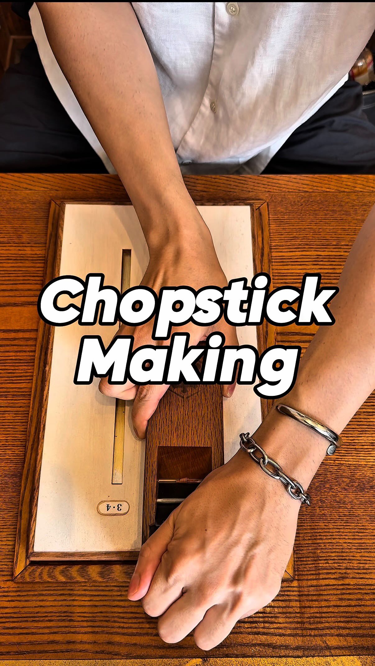 Make Your Own Chopsticks In Japan