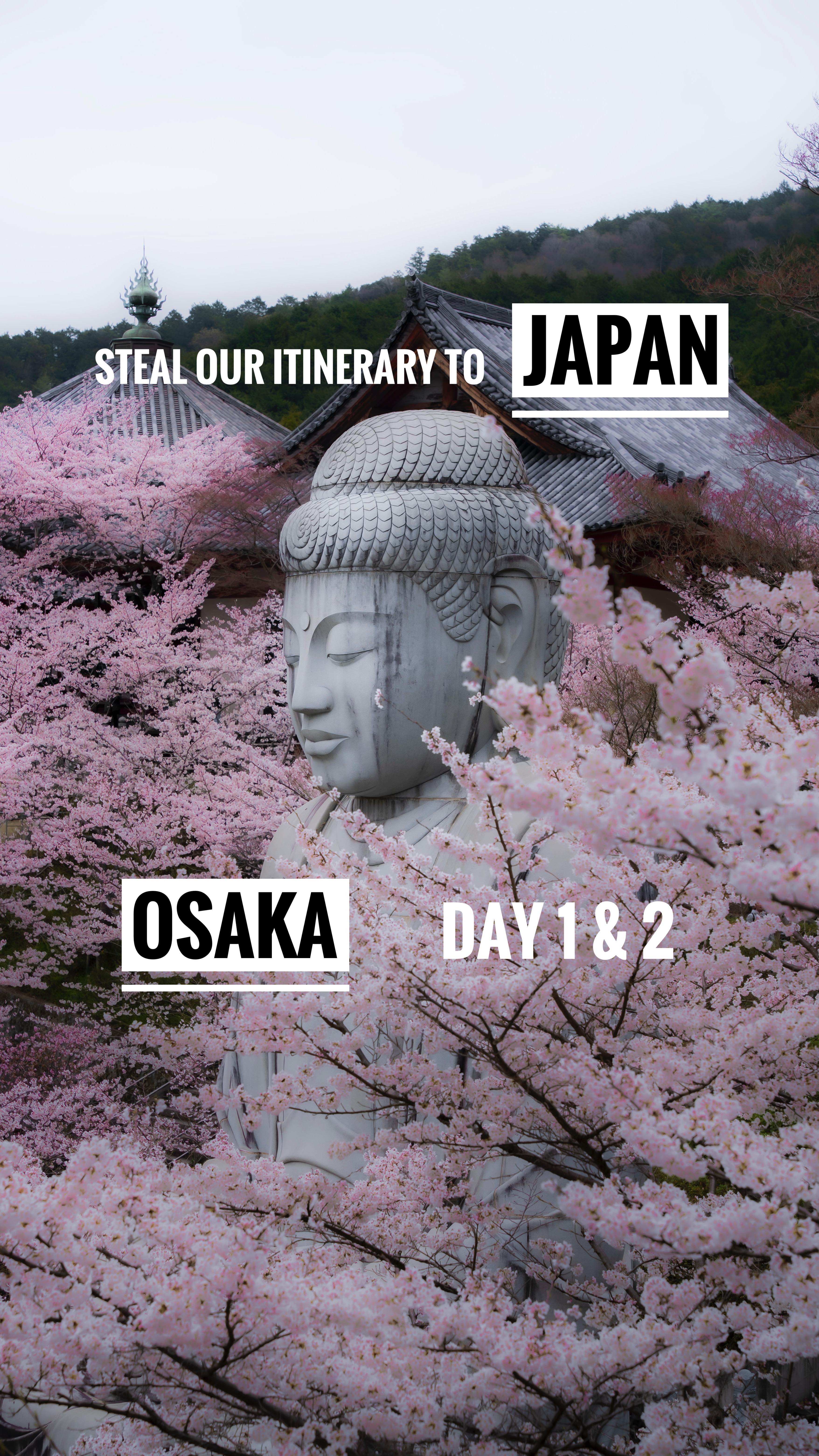 Osaka and Nara Cherry Blossom Itinerary