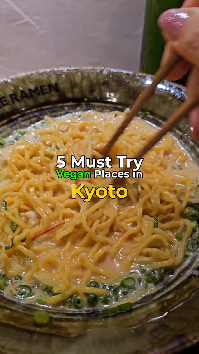 Kyoto's Top 5 Vegan-Friendly Dining Experiences