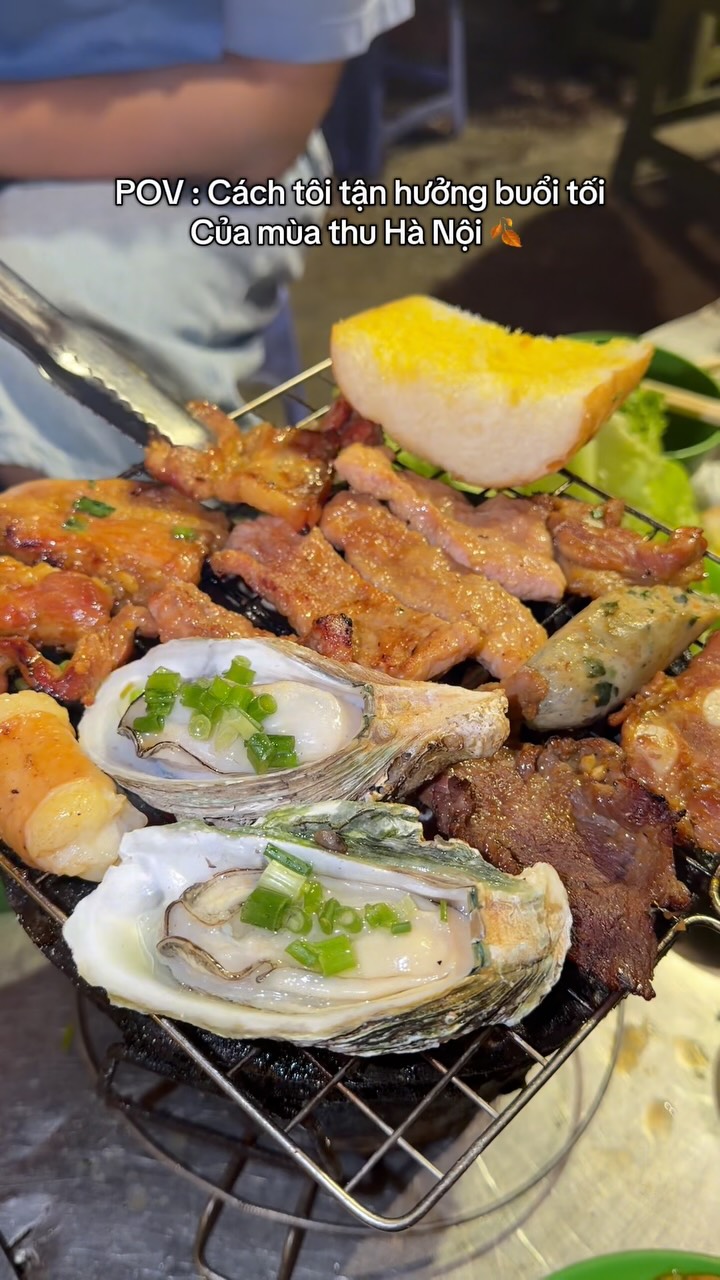 Hanoi's Popular Vietnamese Barbecue Buffet