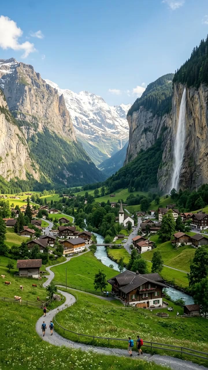 Swiss Valley Village and Waterfall Paradise