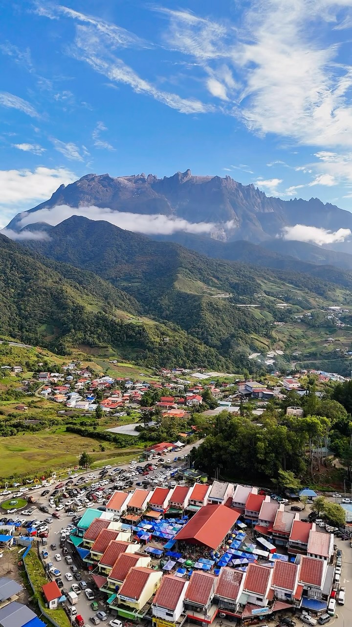 Kundasang Scenery Featuring Mount Kinabalu