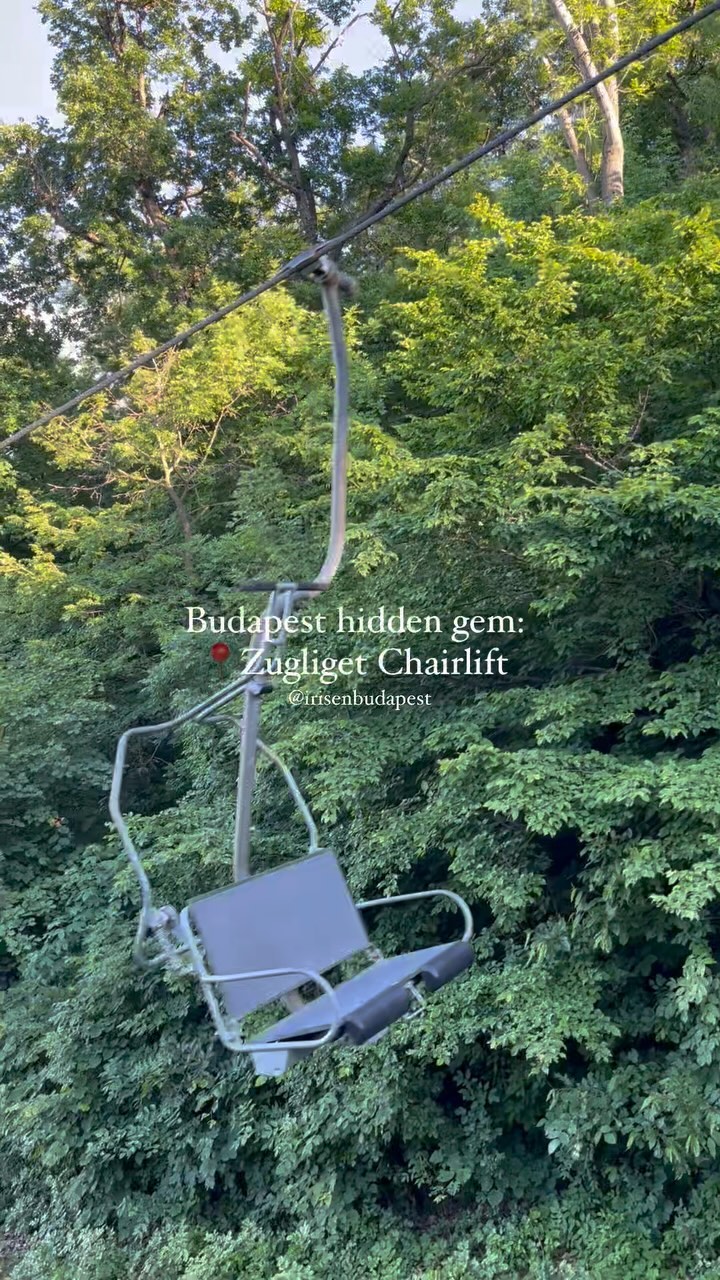 Budapest's Zugliget Chairlift Offers Scenic City Views