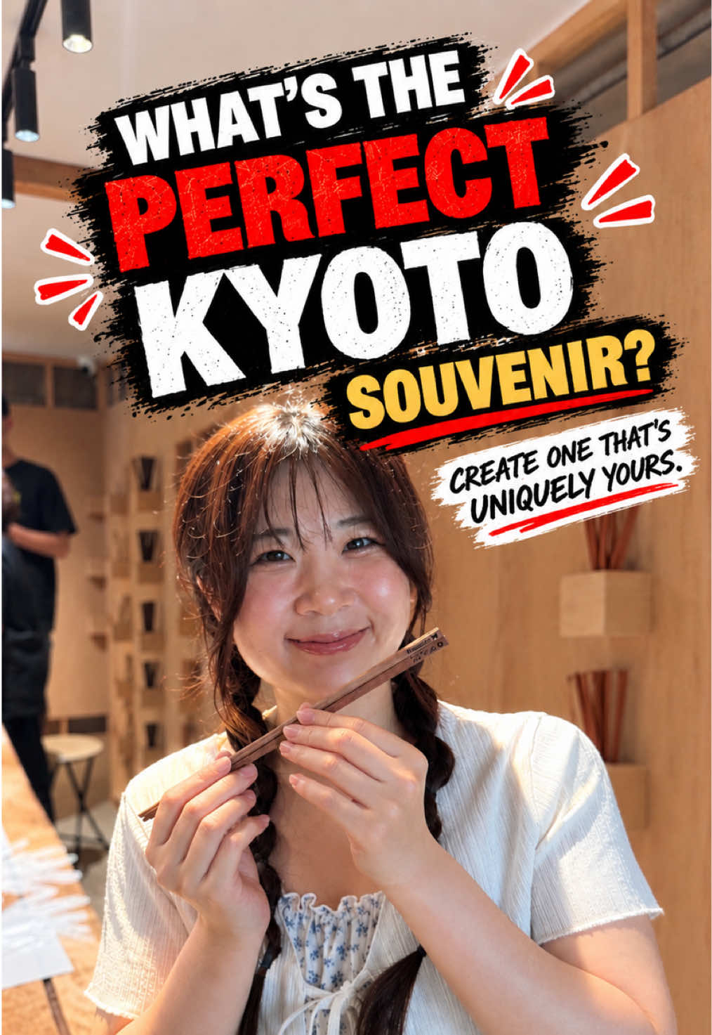 Kyoto Chopstick Crafting Experience