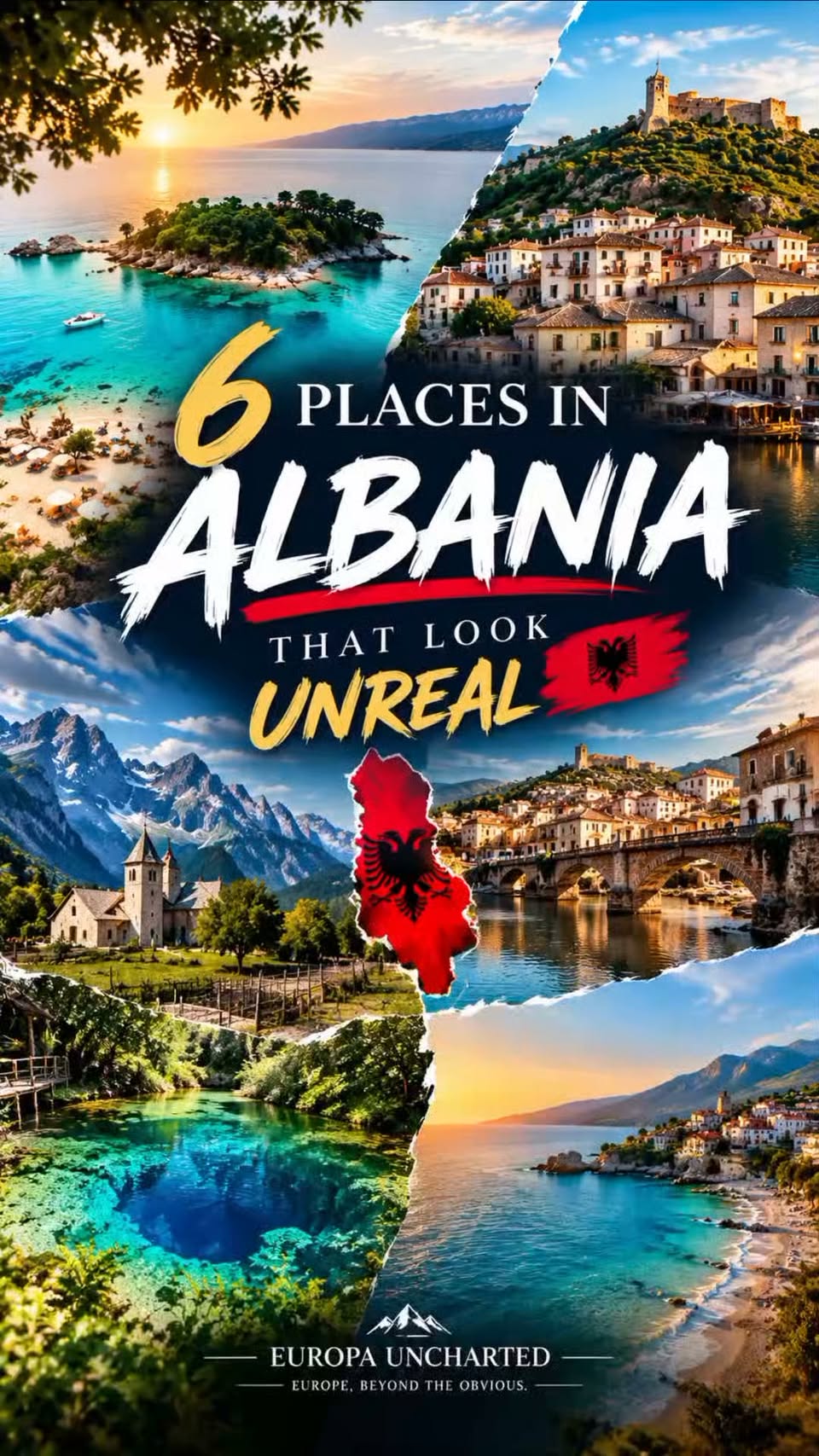 Albania's Diverse Landscapes From Coast To Mountains