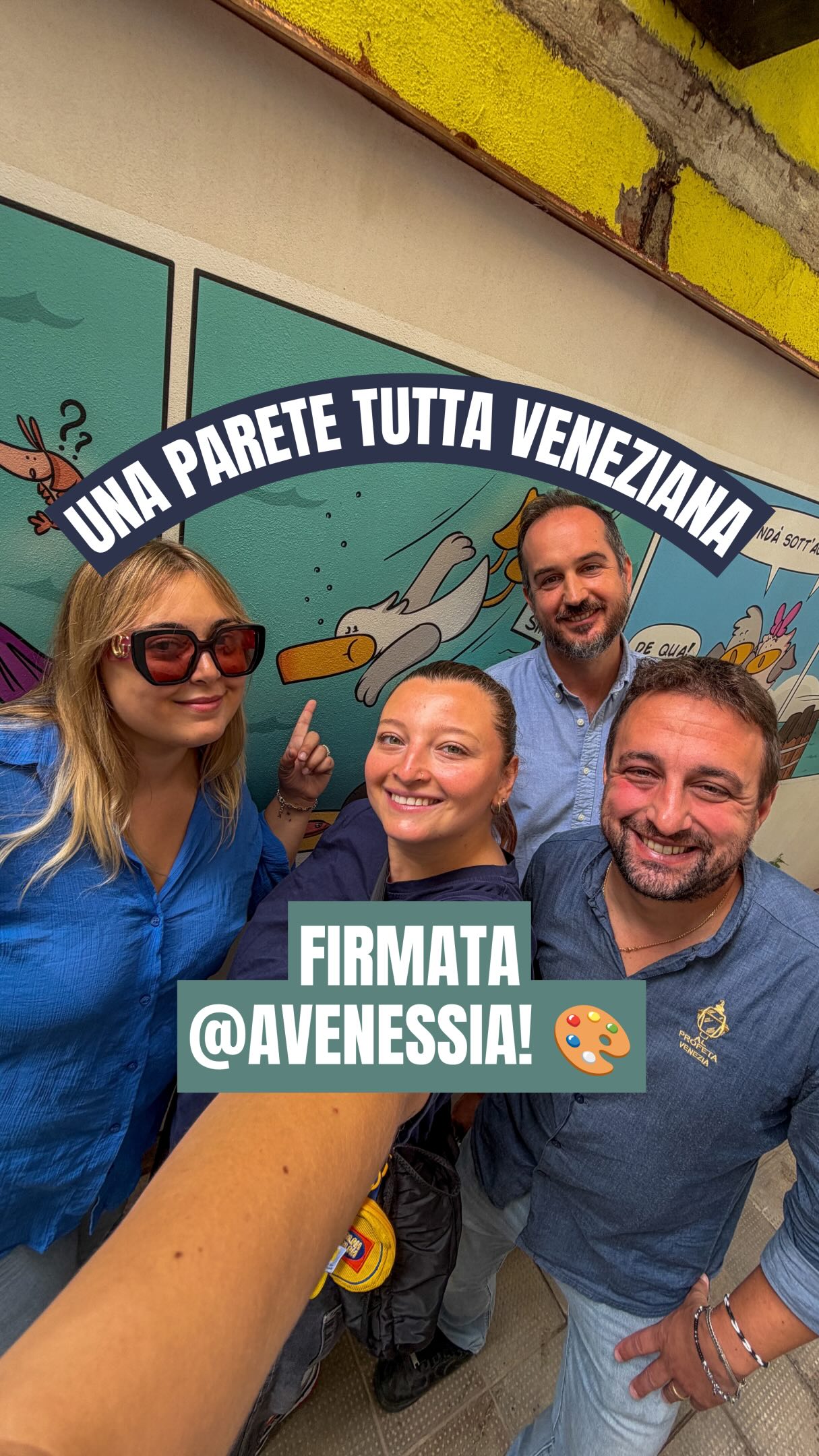 Venice Restaurant Features Humorous Mural