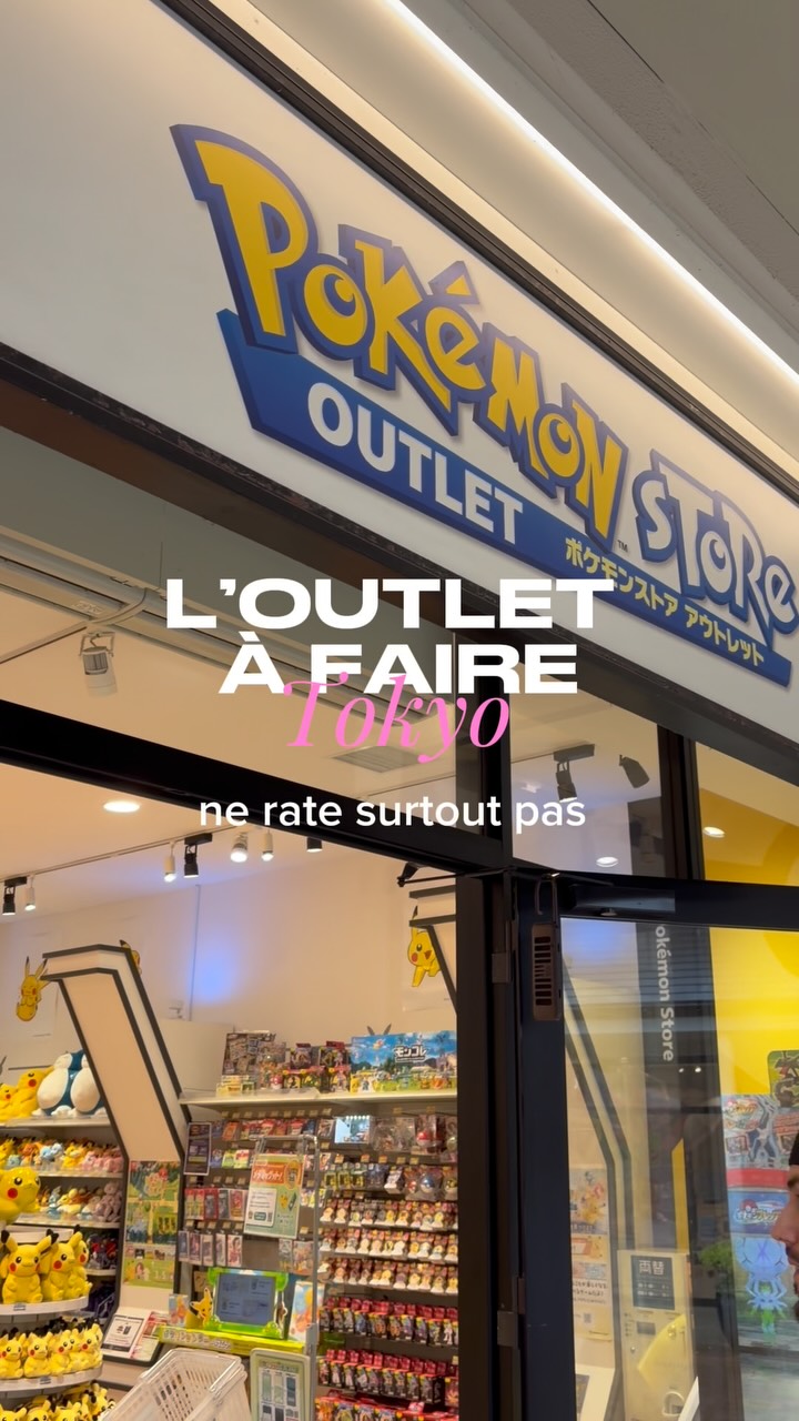 Largest Outlet Mall in Japan Features Pokemon Store
