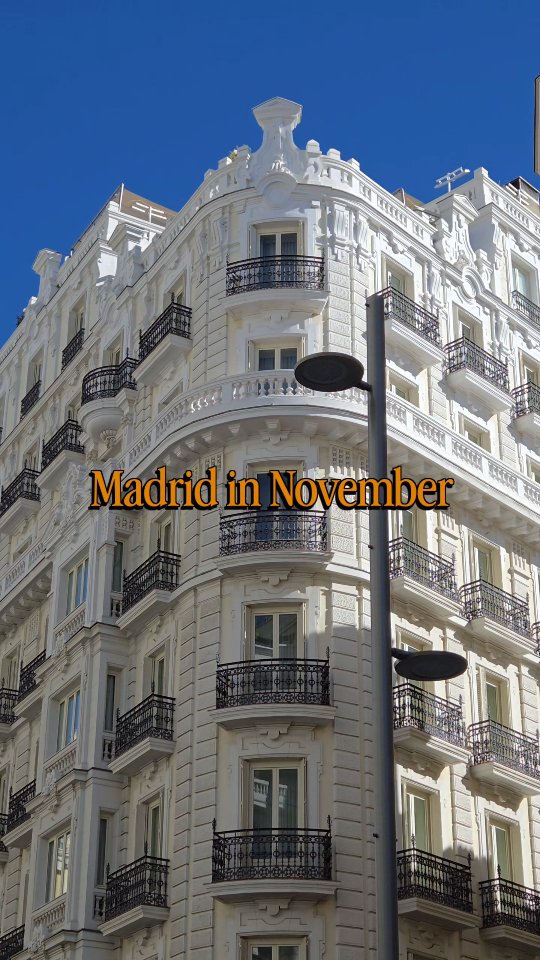Madrid's Autumn Charm and Iconic Landmarks