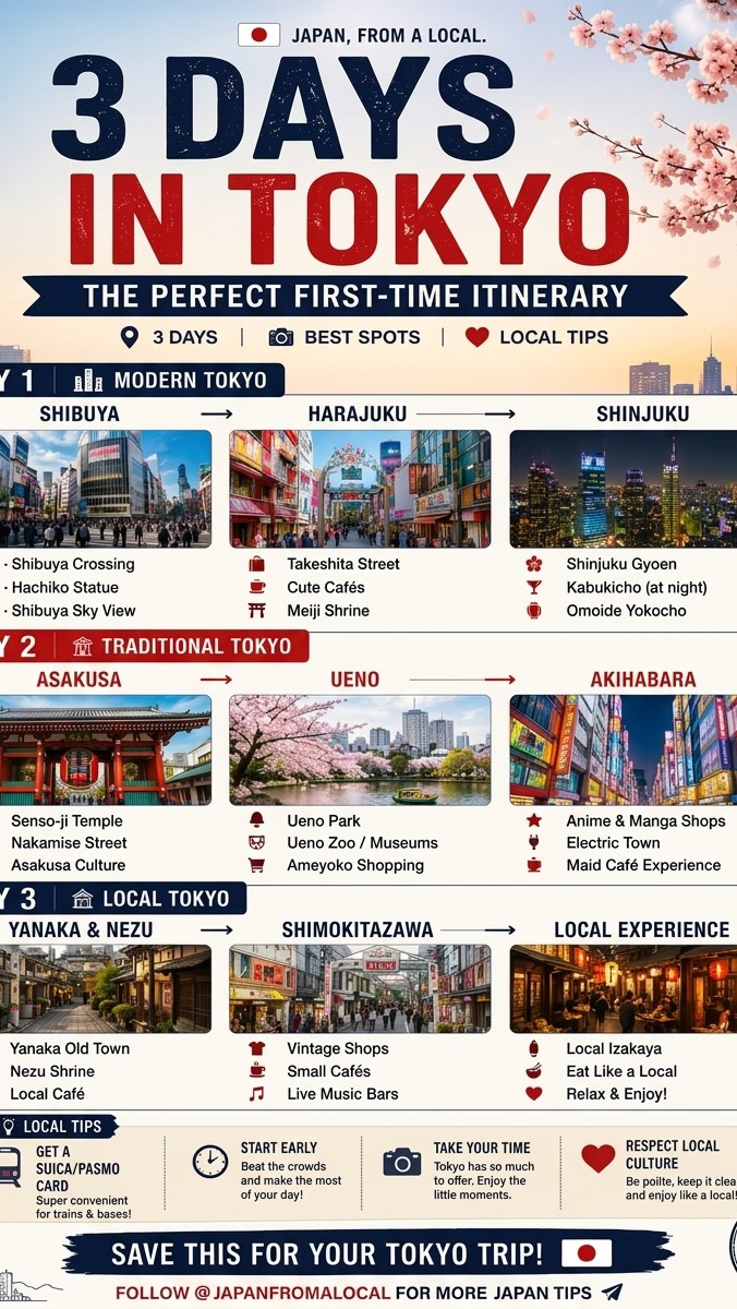 Tokyo Itinerary: Traditional & Modern Japanese Experiences