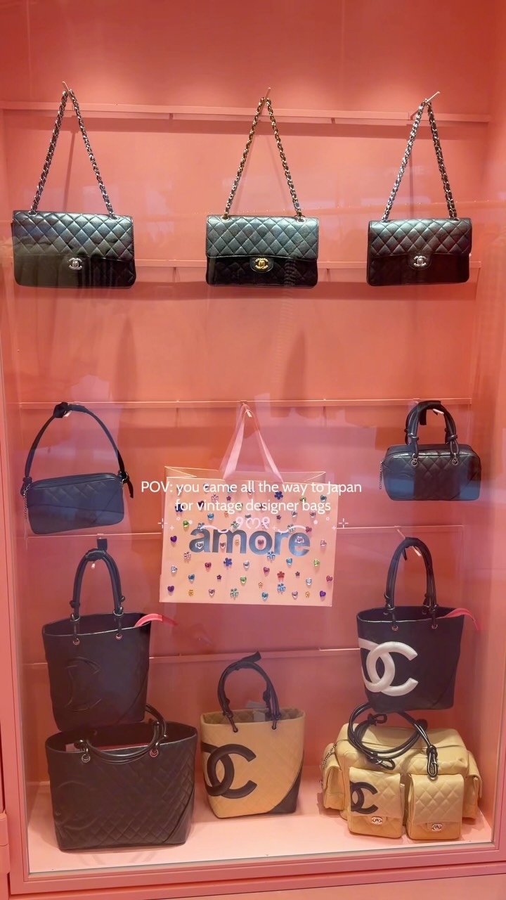 Vintage Designer Bags Found At Japanese Boutique