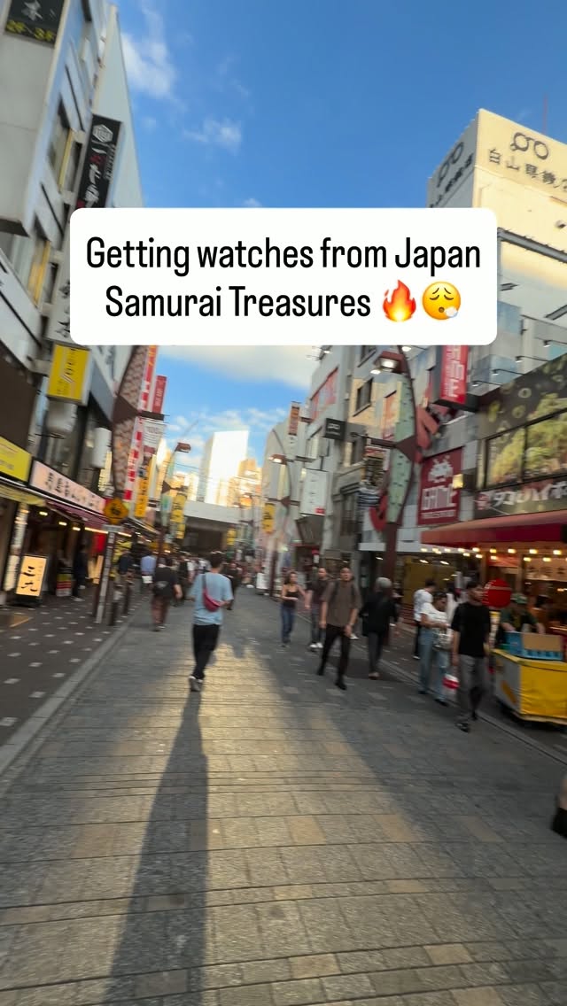 Shops For Watches And Bubble Tea