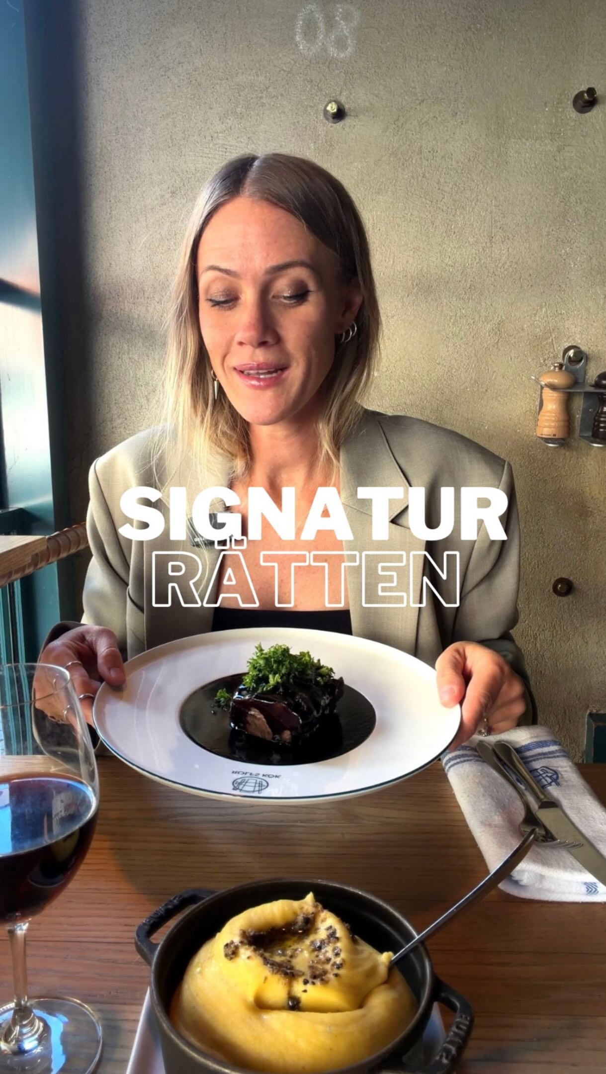 Rolfs Kök Features Famous Ox Cheek Dish