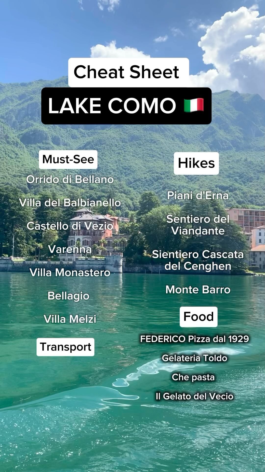 Lake Como's Charming Towns, Villas, and Natural Wonders