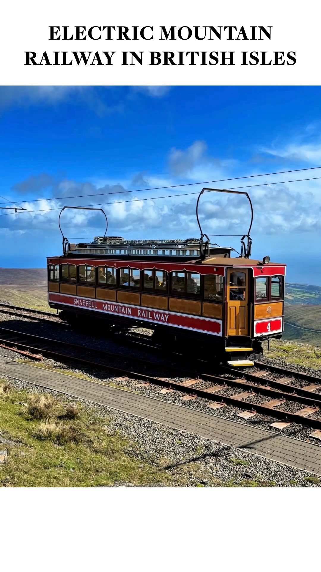Manx Heritage Sites: Mountain Railway and Great Laxey Wheel