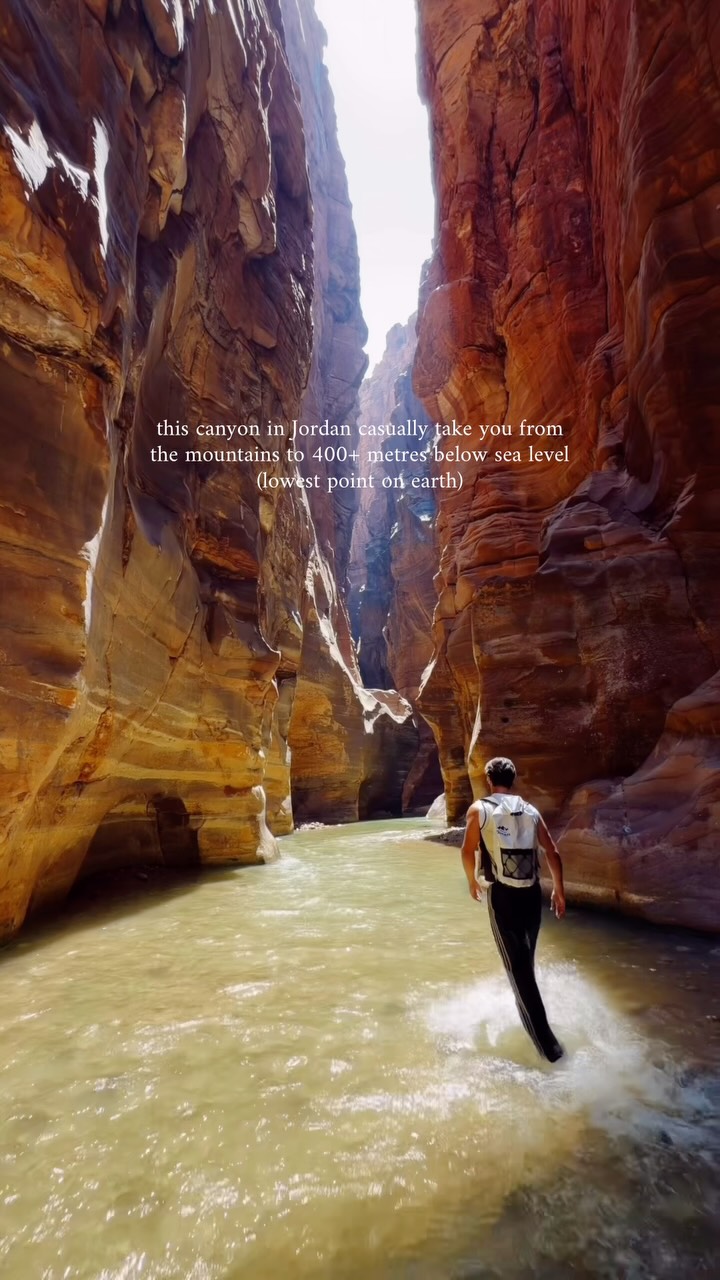 Wadi Mujib: A Jordanian Canyon's Dramatic Beauty