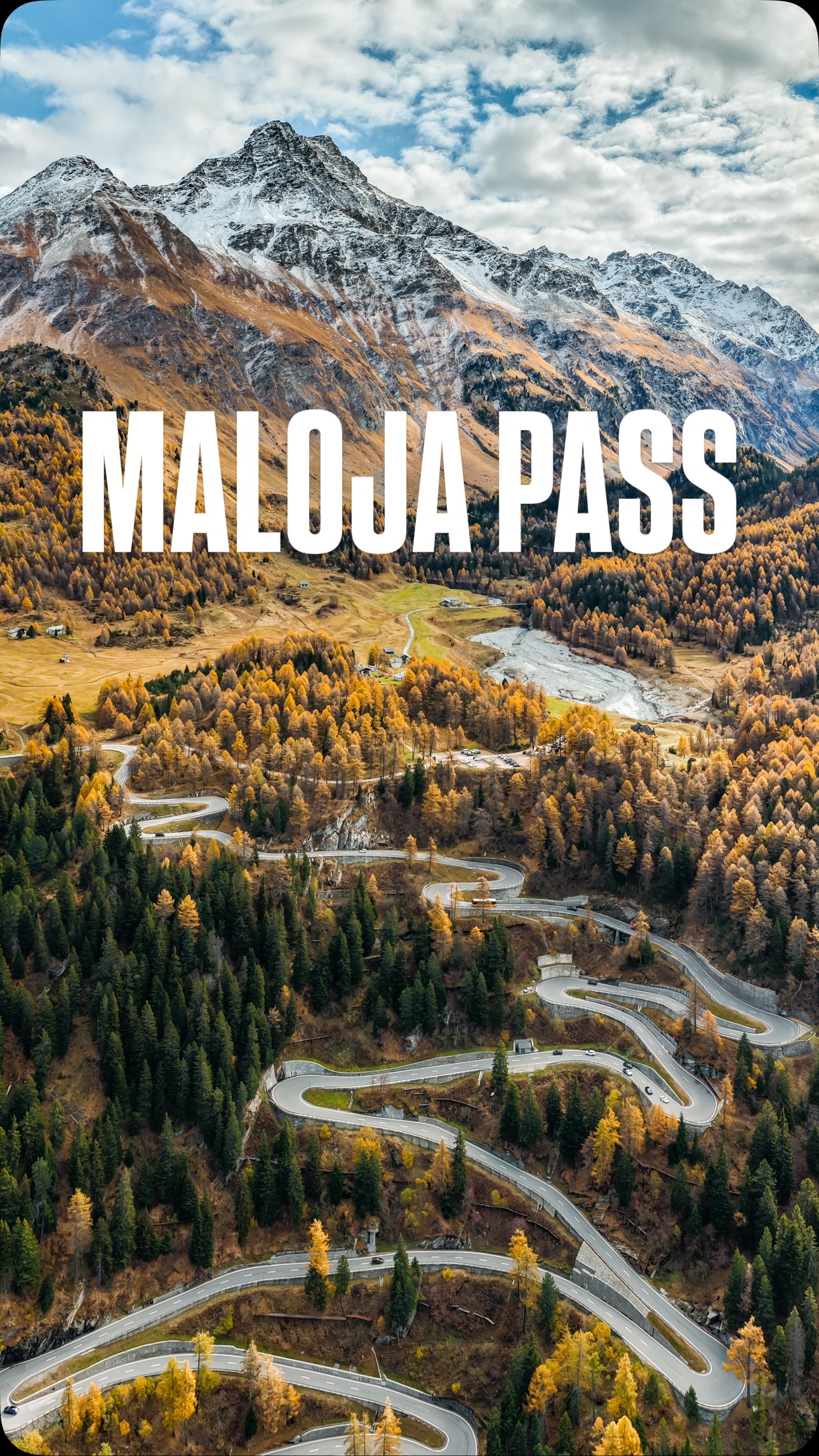 Alpine Lakes and Golden Forests of Maloja Pass