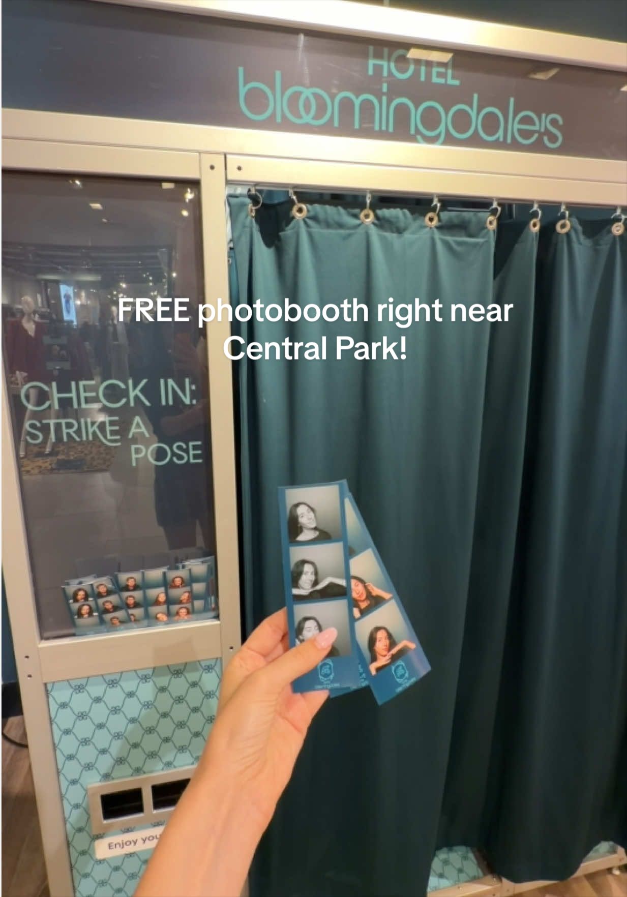 Central Park Area Free Photobooth