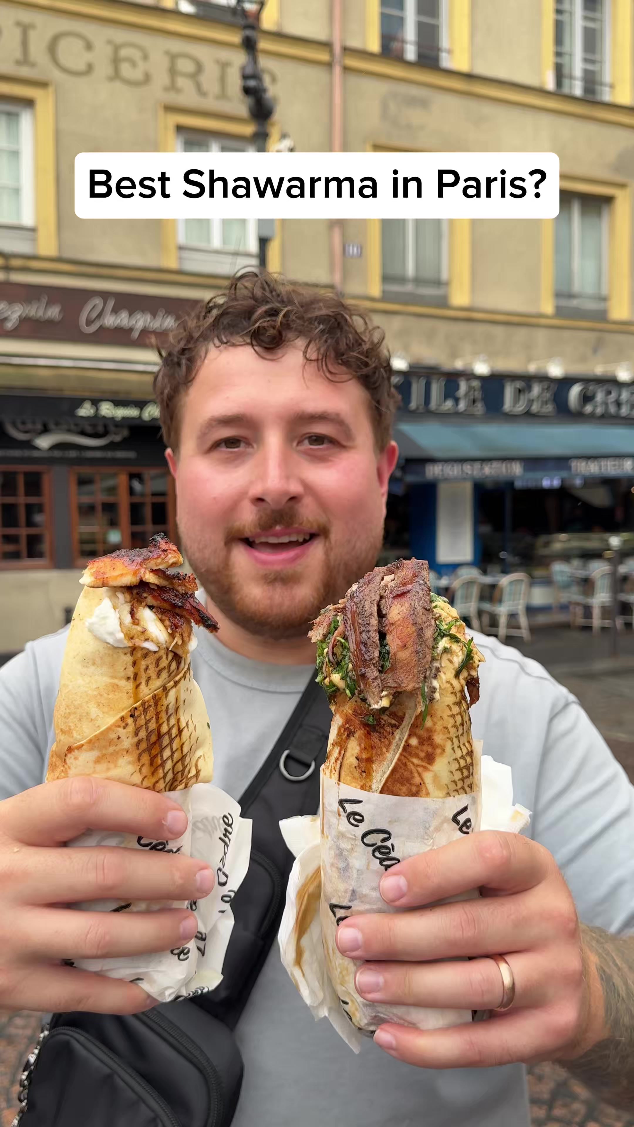 Paris Shawarma Taste Test At Le Cèdre