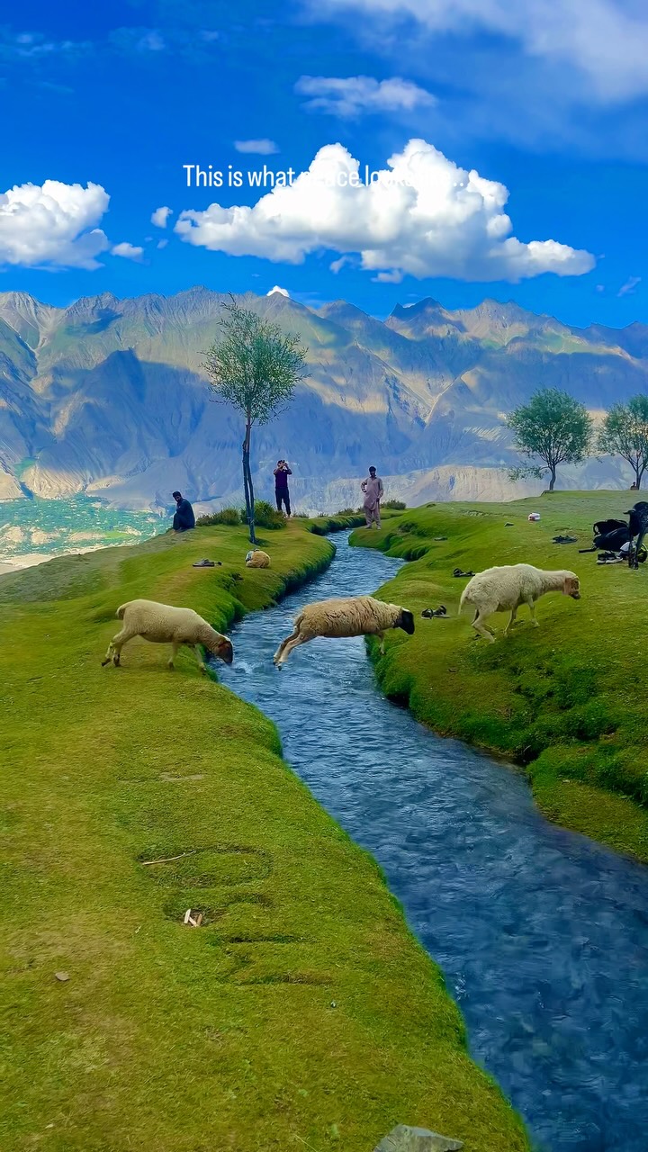 Scenic Skardu Valley's Natural Beauty
