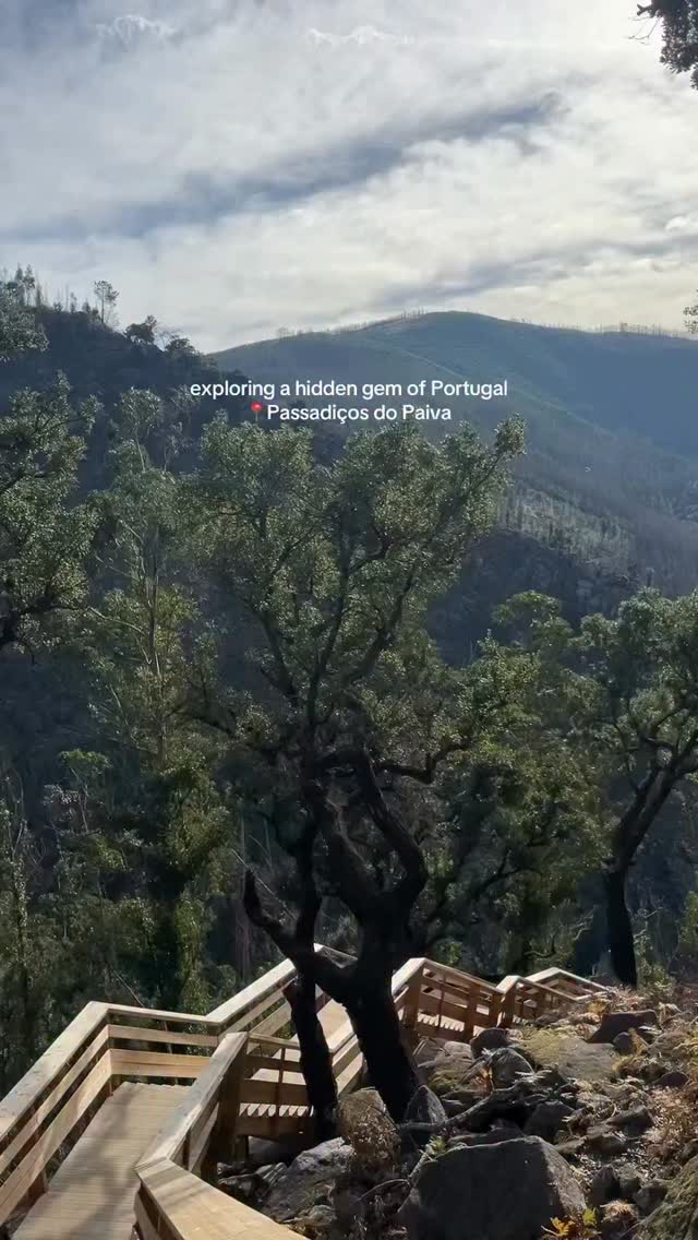 Portugal's Paiva Walkways And Arouca Bridge