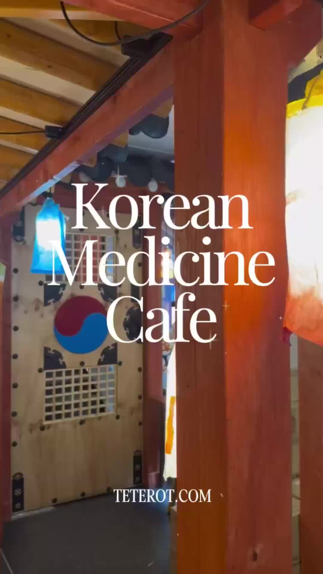Traditional Korean Medicine Cafe in Seoul