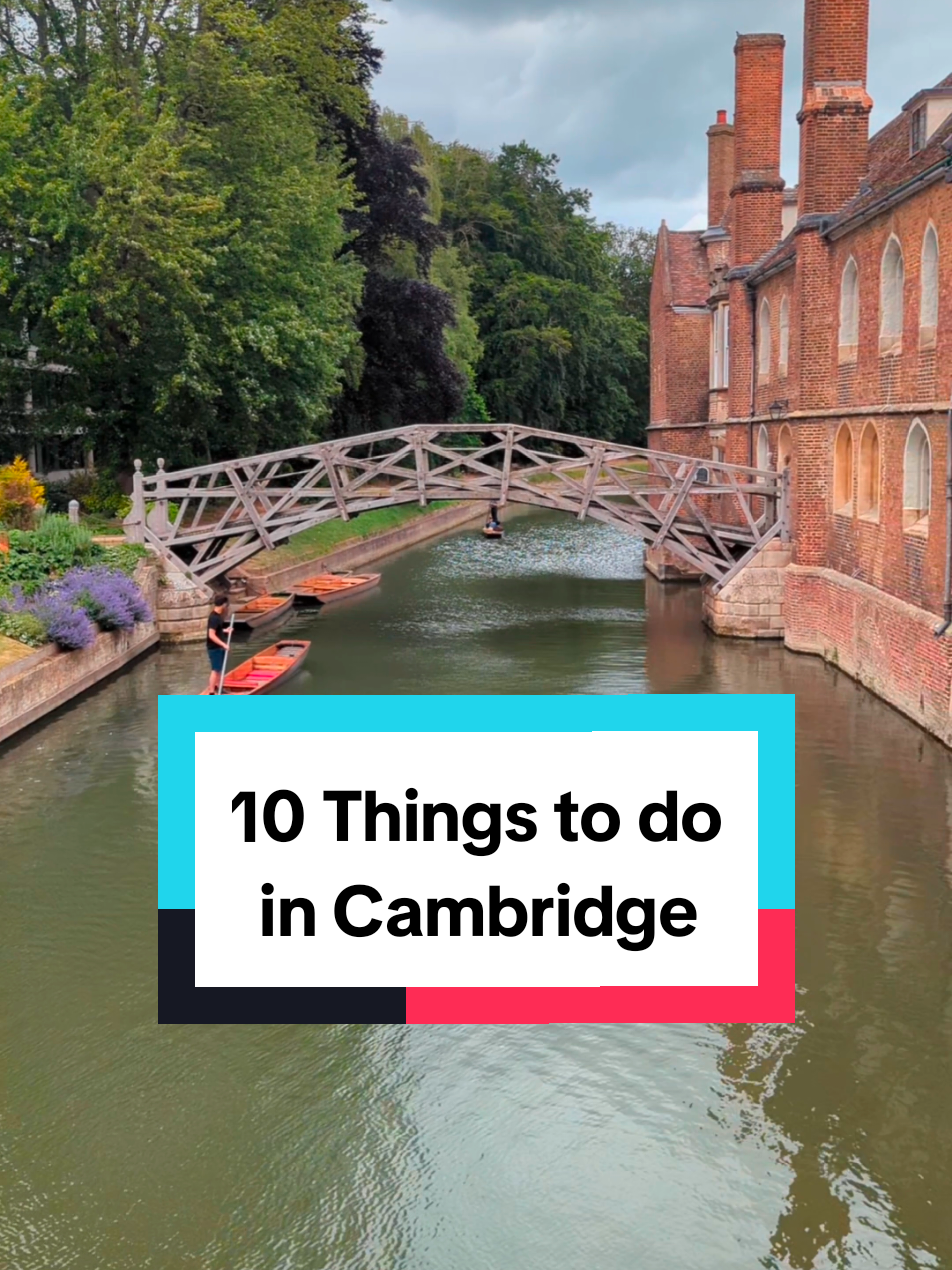 Cambridge Landmarks and Activities