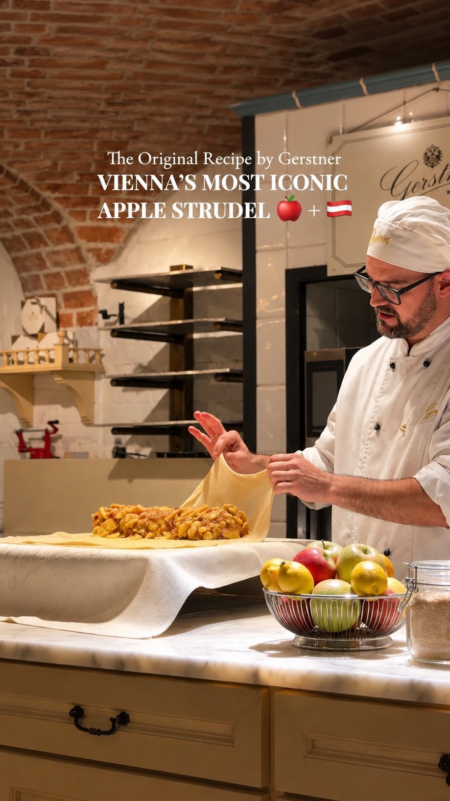 Schönbrunn Palace Hosts Strudel Making Demonstration