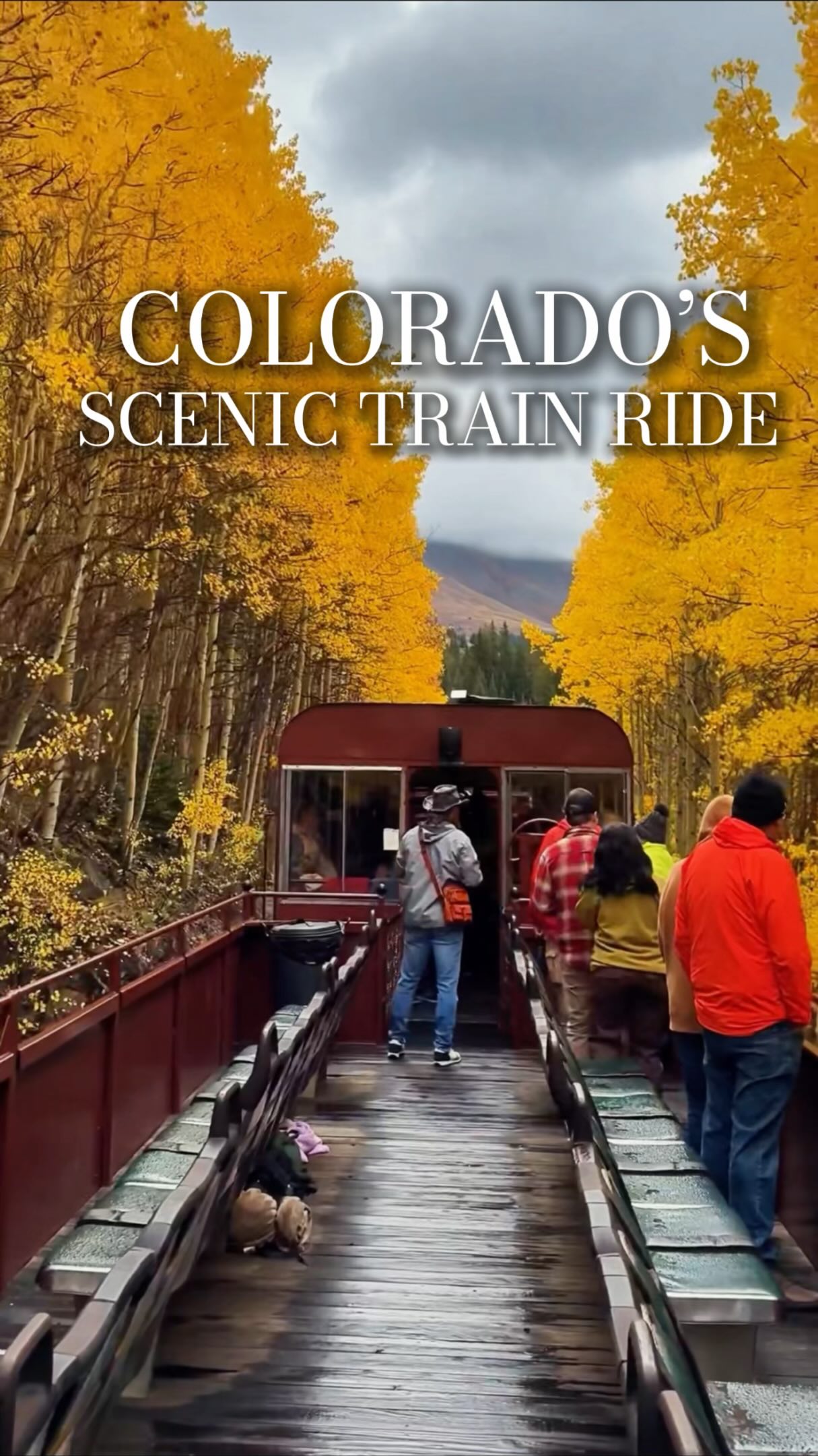 Colorado High Country Fall Train Ride