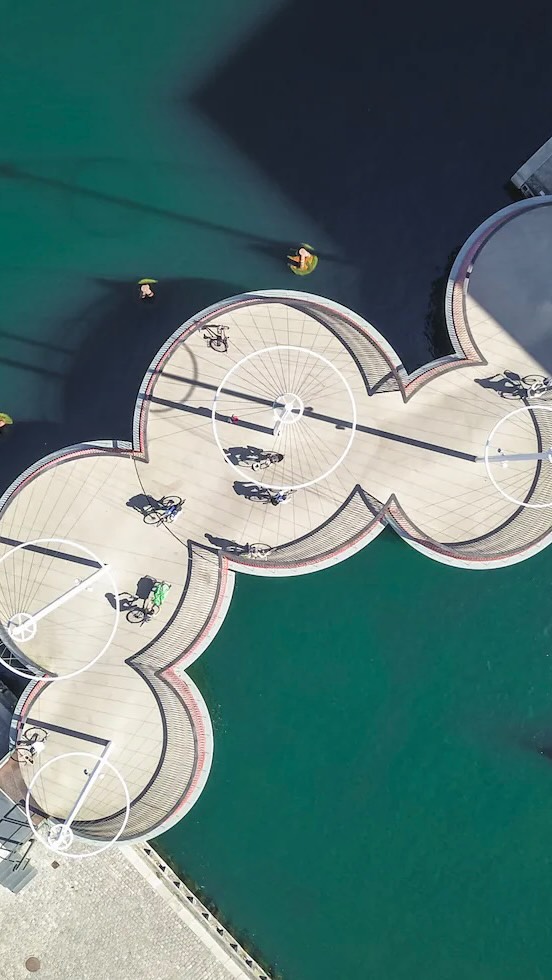 Copenhagen Canal Spaces: Art, Bridges, and Libraries