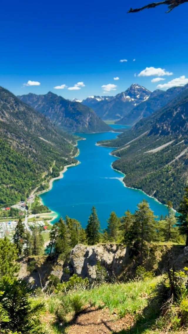 Austrian Alps Hike With Plansee Lake Views