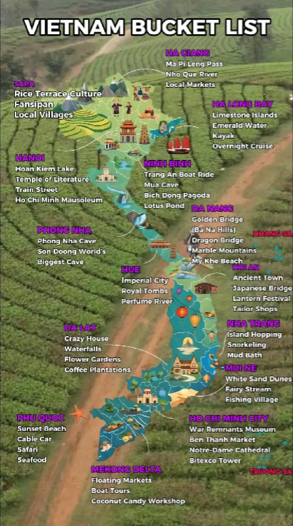 Explore Vietnam's Diverse Destinations And Activities