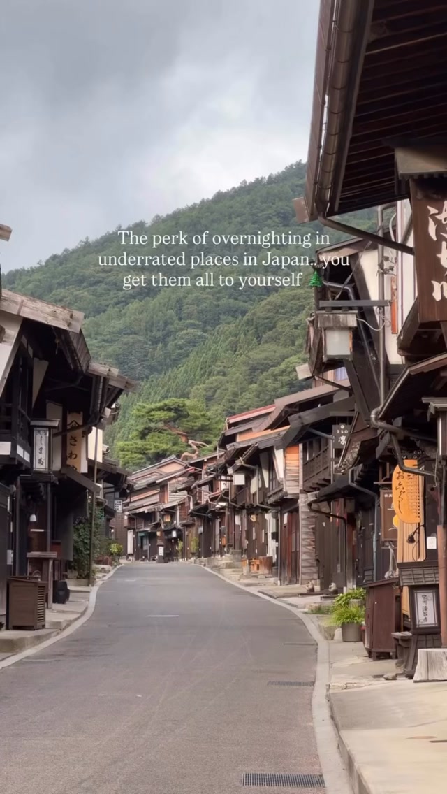 Historic Japanese Post Towns and Nakasendo Trail