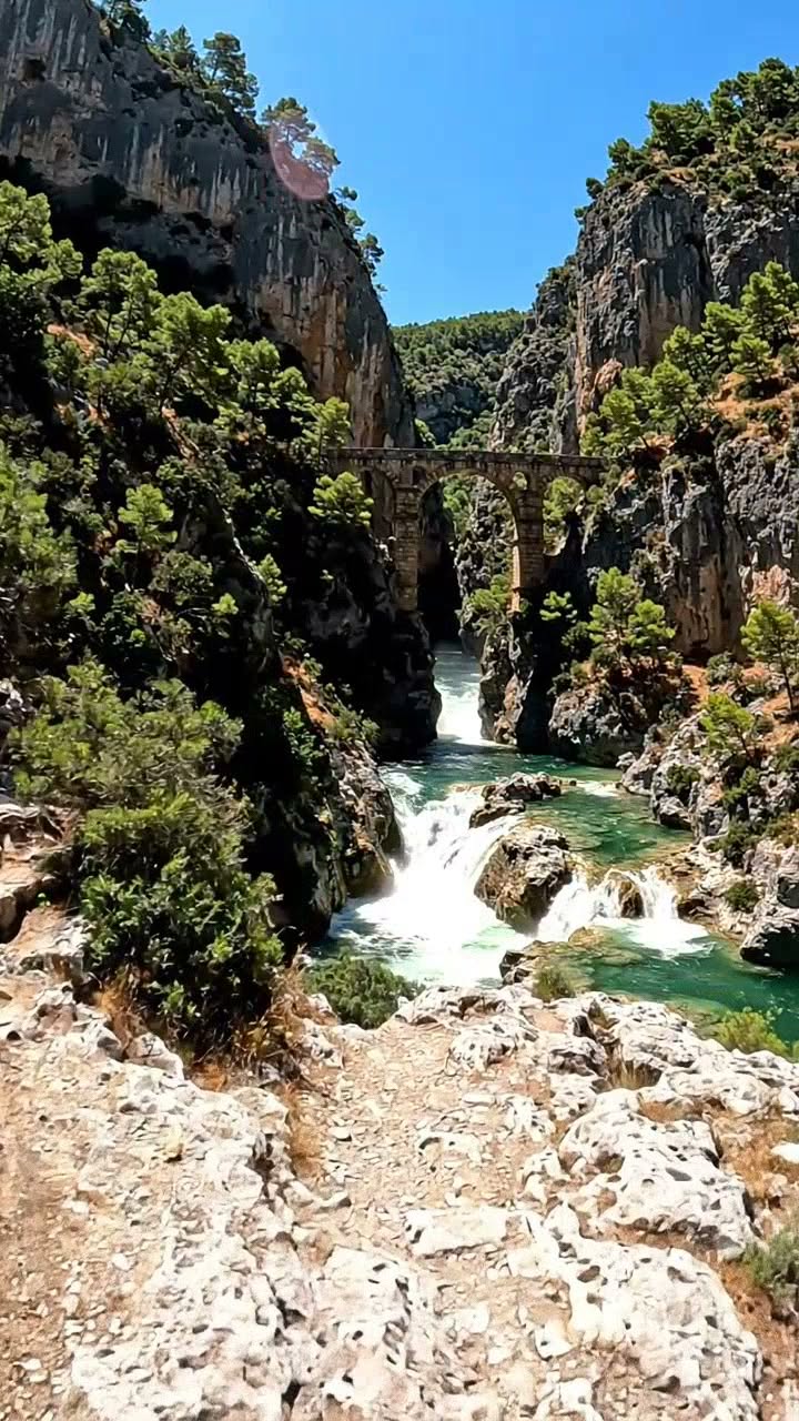 French Gorges With Turquoise Waters