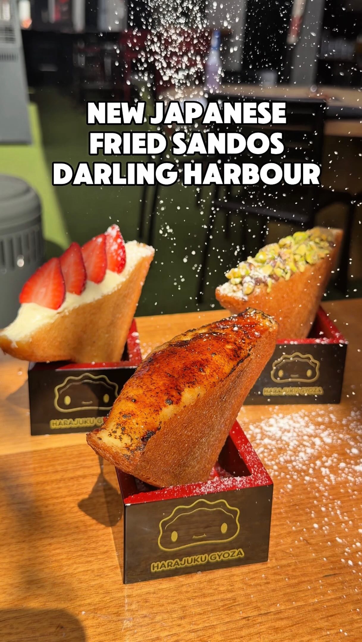 New Dessert Sandos At Darling Harbour's Harajuku Gyoza