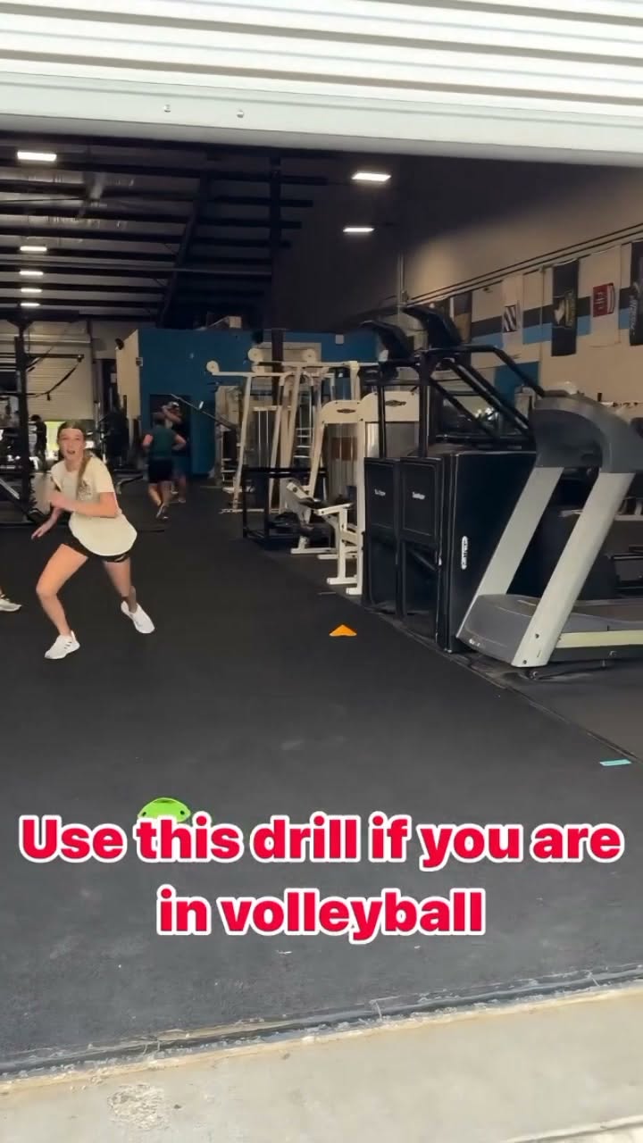 Volleyball Speed and Reaction Drills on Tennis Court